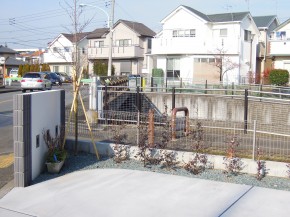 広々と駐車スペースと取り入れた開放的なエクステリア　～武蔵村山市三ツ藤～４