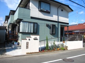 介護保険利用の外構リフォーム ~昭島市郷地町~1