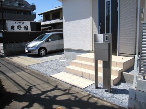 オープン外構からクローズド外構へ　～日野市神明～３