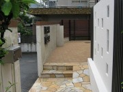 アプローチ素材